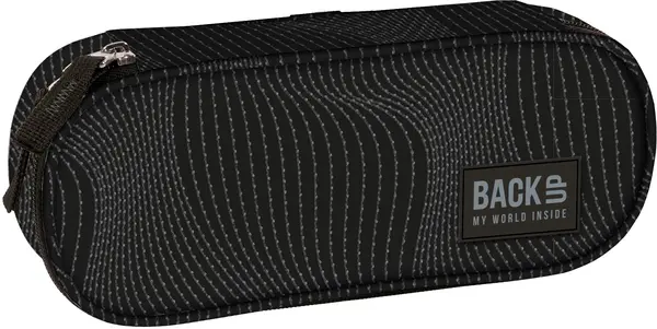 Penar oval BackUp A - Waves, 1 fermoar