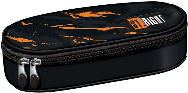 Penar oval pentru școală St. Right Lava -Cu 1 fermoar