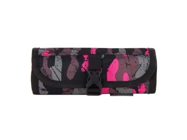 Penar pliabil cu 1 compartiment,poliester,model Pink Army
