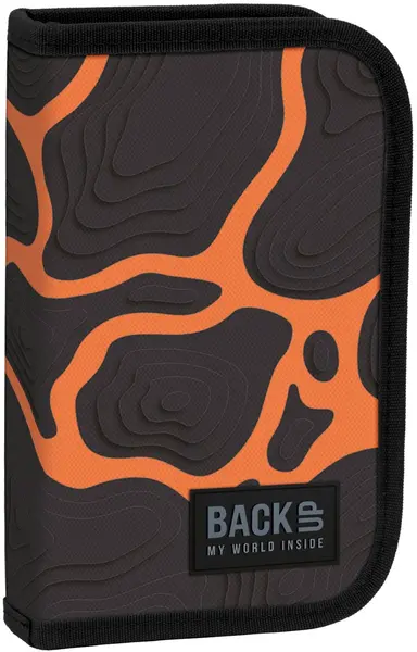 Penar școlar cu rechizite BackUp SW - Magma, 1 zip