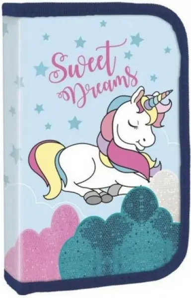 Penar scolar Derform - Unicorn, cu 1 fermoar