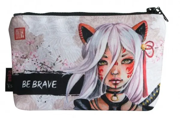 Penar școlar Drasca - Kitsune, 1 fermoar