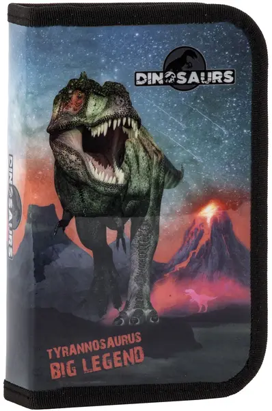 Penar școlar echipat Derform Dinosaur 17 - cu 1 fermoar