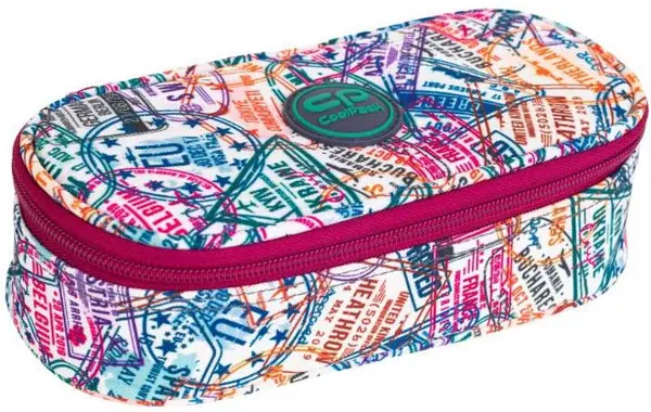 Penar școlar eliptic Cool Pack Campus - Ștampile