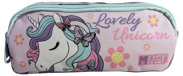 Penar școlar Must - Lovely Unicorn, 2 fermoare