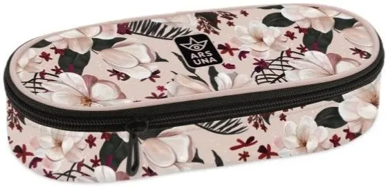 Penar școlar oval Ars Una Flowery Pink