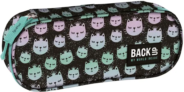Penar școlar oval BackUp A - Rainbow Cat