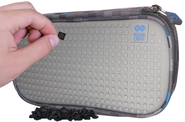 Penar școlar oval Pixie Crew - Adventure, gri