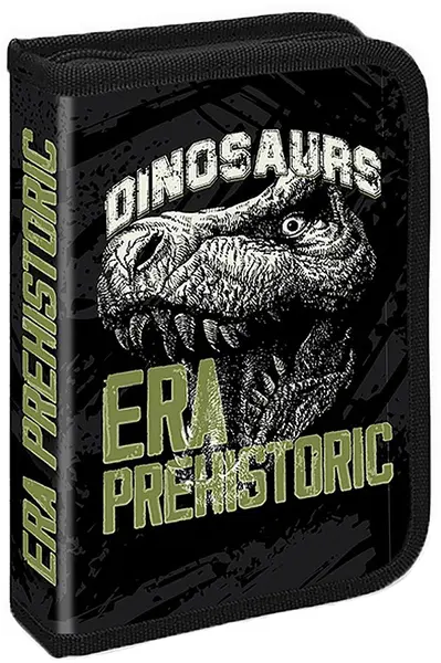 Penar școlar S. Cool - Dino Era, cu 1 fermoar