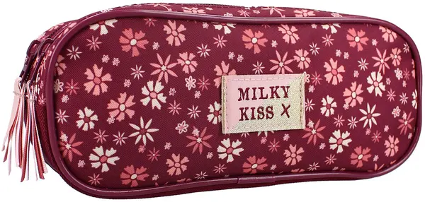 Penar școlar Vadobag Milky Kiss - Wild Bliss, 2 fermoare