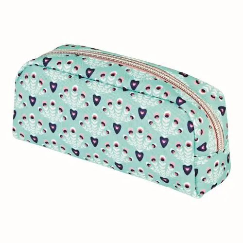 Penar tip etui, 1 fermoar, Herlitz Fancy Peacock