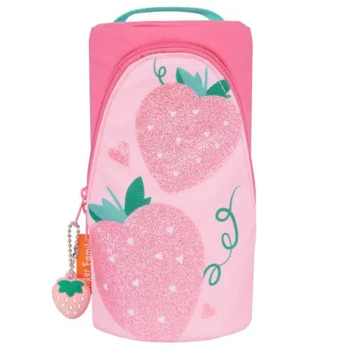 Penar tip etui, 1 fermoar, Herlitz Strawberry Love