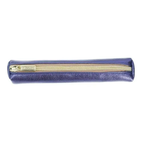 Penar tip etui, 1 fermoar, rotund, Herlitz Midnight Blue