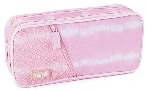 Penar Yolo - Tie dye pink, cu 2 fermoare