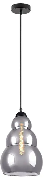 Pendel Rabalux - Salvatore 72211, IP20, 230V, E27, 1 x 40W, negru