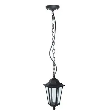 Pendul exterior IP44 E27, negru mat V-TAC SKU-7072