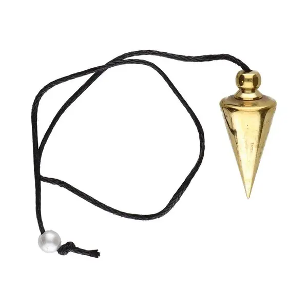 Pendul metal pentru radiestezie | Conic
