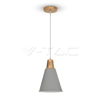 Pendul modern, cupru roșu deschis, finisaj gri, Ф220
