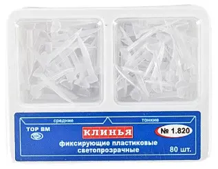 Pene interdentare din plastic transparente - TOR VM
