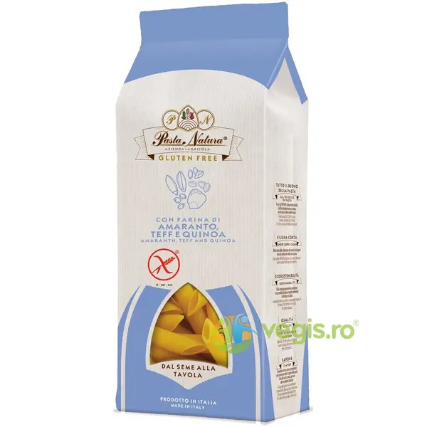 Penne din Amarant, Teff si Quinoa fara Gluten Ecologice/Bio 250g