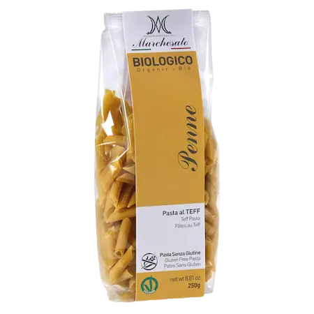 Penne din teff fara gluten Bio, 250g, Marchesato
