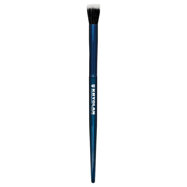 Pensula blending multifunctionala Kryolan Blue Master Dual‑Fibre Blending Brush Small 1 buc