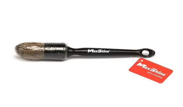 Pensula cu peri din par de porc, 100% natural, 27mm, MaxShine