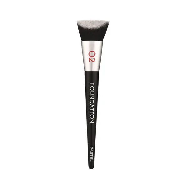 Pensula pentru aplicare fond de ten Profashion Foundation No. 2, 1 bucata, Pastel