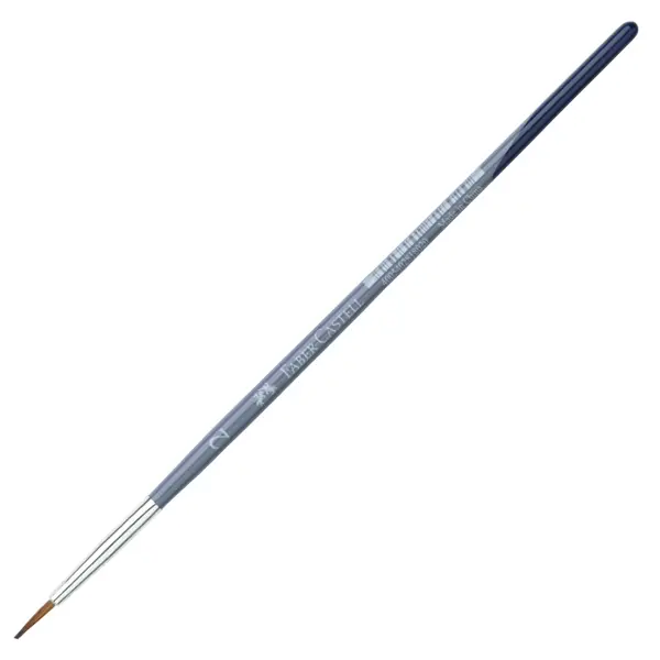Pensula rotunda de desen Faber-Castell №2 - Par sintetic