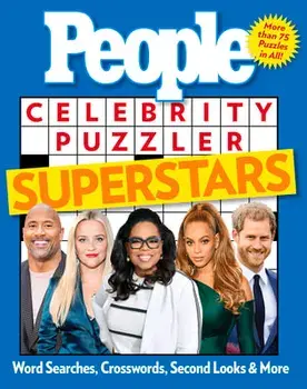 People Celebrity Puzzler Superstars: Word Searches, Crosswords, Second Looks, and More, Paperback/The Editors of People
