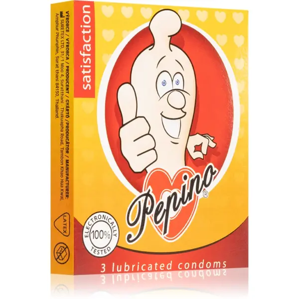 Pepino Satisfaction prezervative 3 buc
