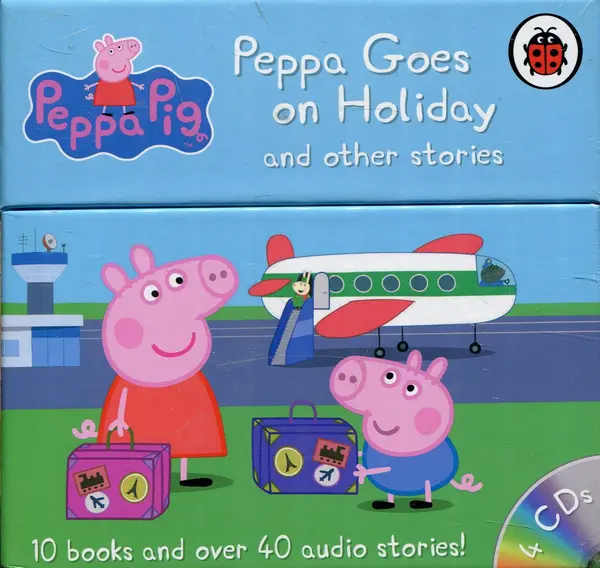 Peppa Box of Audio & Books |