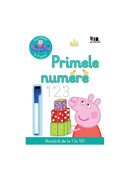 Peppa Pig: Exersează cu Peppa. Primele numere - Neville Astley și Mark Baker
