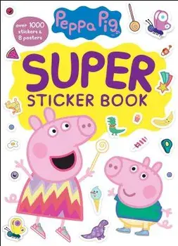 Peppa Pig Super Sticker Book (Peppa Pig), Paperback/Golden Books
