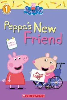 Peppa's New Friend (Peppa Pig Level 1 Reader with Stickers), Paperback/Daphne Pendergrass