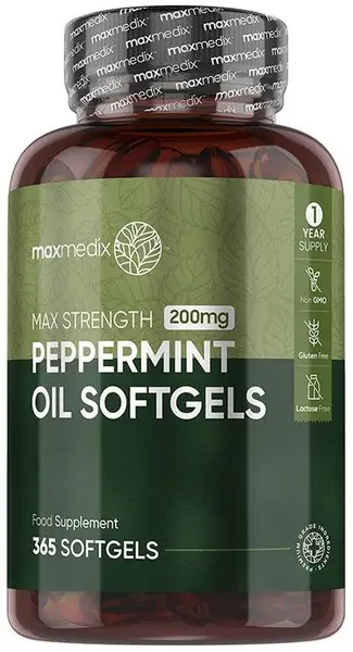 Peppermint Oil, 200 mg, 365 capsule gelatinoase moi, Weight World