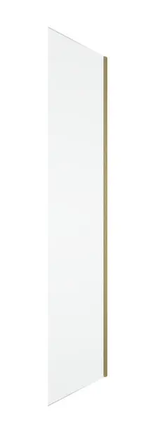 Perete dus 80x200 cm, auriu periat, grosime sticla 8 mm, tratament anticalcar, Ronal Oriana
