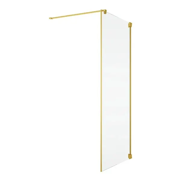 Perete lateral fix 90x200 cm Ronal Cadura auriu lucios