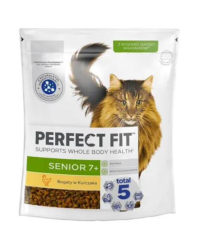 PERFECT FIT Senior 7+ 750 g hrana pentru pisica senior, bogata in pui
