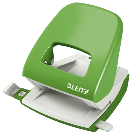 Perforator metalic 2 perforatii 30 coli Leitz diverse culori Perforator metalic 2 perforatii 30 coli Leitz diverse culori verde deschis