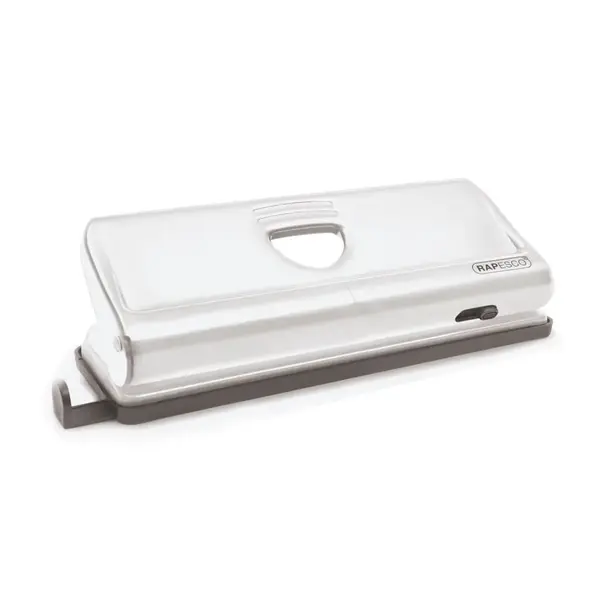 Perforator metalic 6 perforatii 10 coli Rapesco diverse culori Perforator metalic 6 perforatii 10 coli Rapesco diverse culori alb