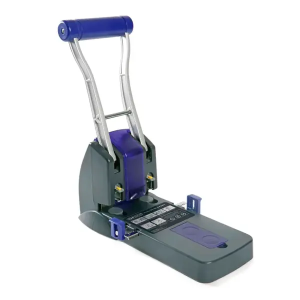 Perforator negru metalic 2 perforatii 150 coli Rapesco Perforator negru metalic 2 perforatii 150 coli Rapesco