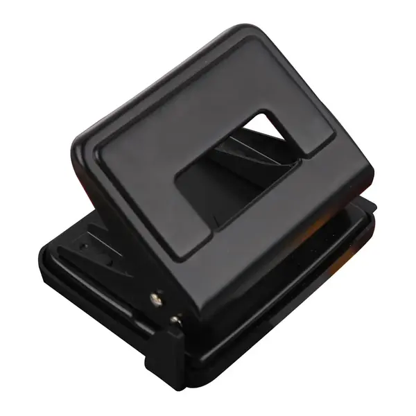 Perforator negru metalic 2 perforatii 20 coli Beifa Perforator negru metalic 2 perforatii 20 coli Beifa