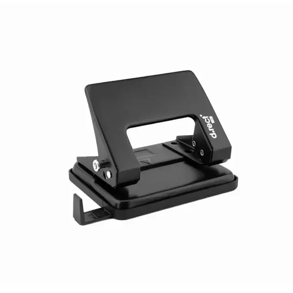Perforator negru metalic 2 perforatii 20 coli D.Rect Perforator negru metalic 2 perforatii 20 coli D.Rect