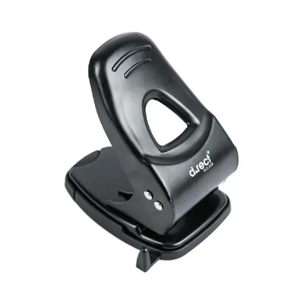 Perforator negru metalic 2 perforatii 60 coli Perforator negru metalic 2 perforatii 60 coli