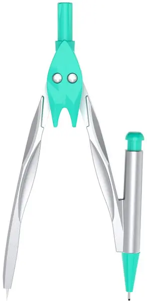 Pergel Deli Orbit - EH607, metal, grafit, turcoaz