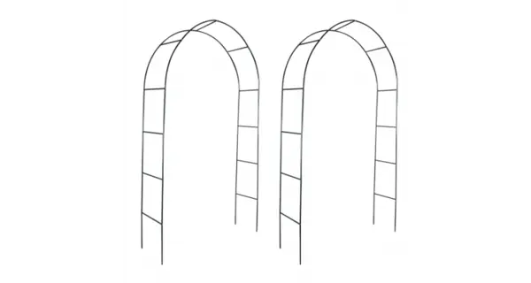 Pergola arcuita pentru gradina, 2 buc