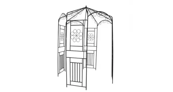Pergola Arcuri cu model trandafiri 250 cm