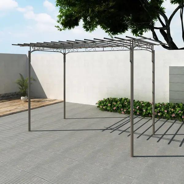 Pergola din otel pentru gradina