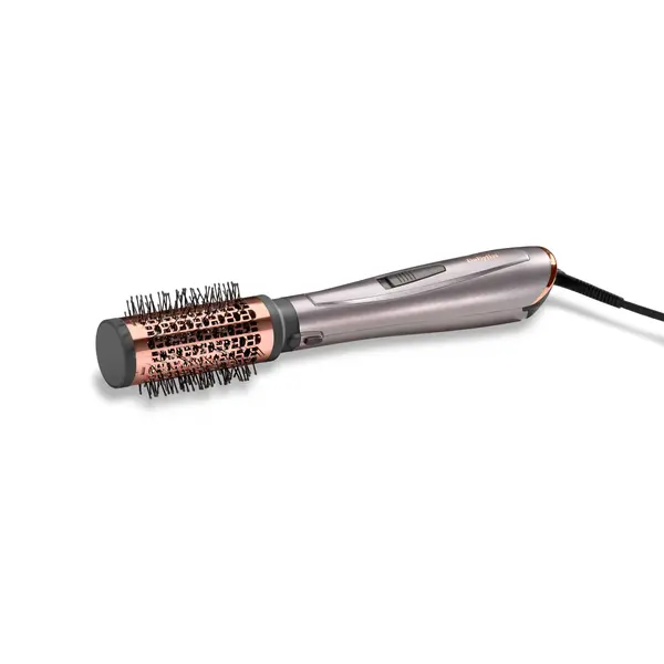 Perie cu aer cald Babyliss Air Style AS136E, 1000 W, Functie Ionica, 4 Accesorii, Gri